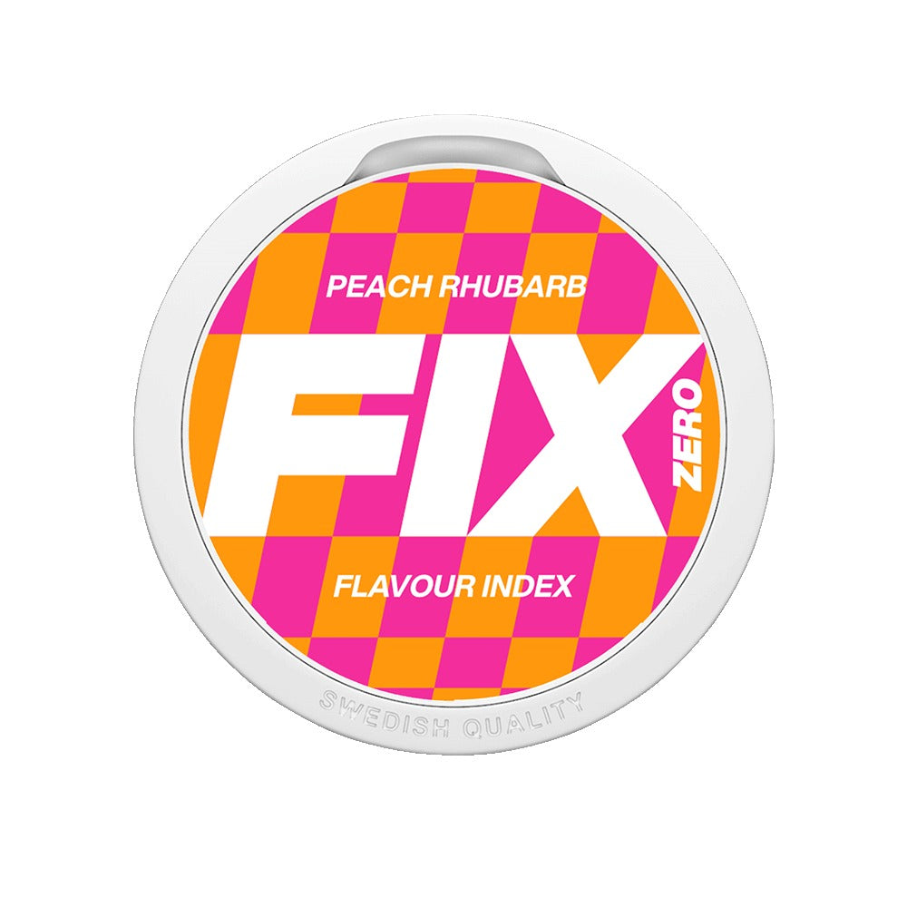 Fix Zero Peach Rhubarb