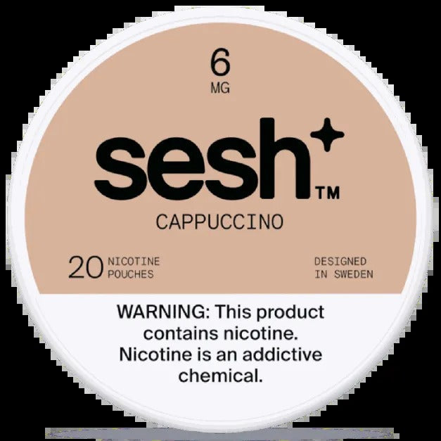 SESH+ Cappuccino 6 mg