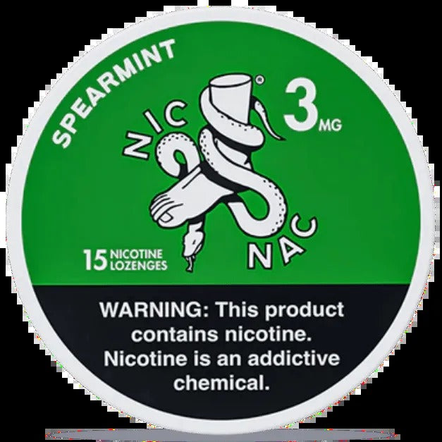 NIC NAC Spearmint 3 mg