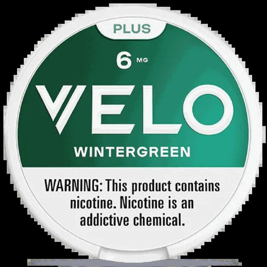 VELO PLUS Wintergreen 6 mg