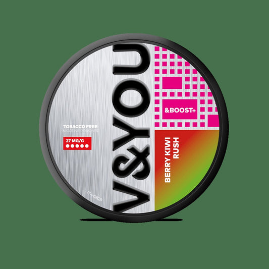 V&YOU Boost+ Berry Kiwi Rush